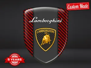 Lamborghini Autocollants Vitre Véhicule Édition Stylé Personnalisé